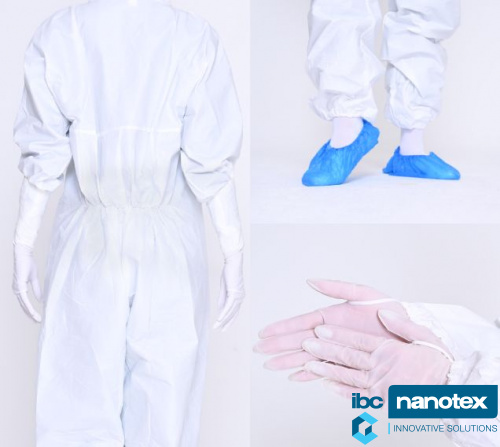 Isofield Horizon – kombinezon za čiste sobe sa kapuljačom za čiste sobe IBC NANOTEX