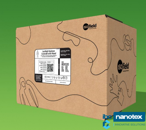 Isofield Horizon – kombinezon za čiste sobe sa kapuljačom za čiste sobe IBC NANOTEX