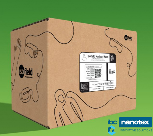 Isofield Horizon – kapuljača za čiste sobe za čiste sobe IBC NANOTEX
