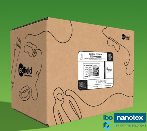 Isofield Horizon ESD – antistatični visoki nazuvci za čiste sobe za čiste sobe IBC NANOTEX