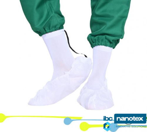 Isofield Horizon ESD – antistatični nazuvci za čiste sobe za čiste sobe IBC NANOTEX