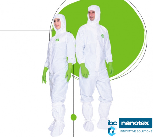 Isofield Alpha – sterilni kompleti odeće za čiste sobe za čiste sobe IBC NANOTEX