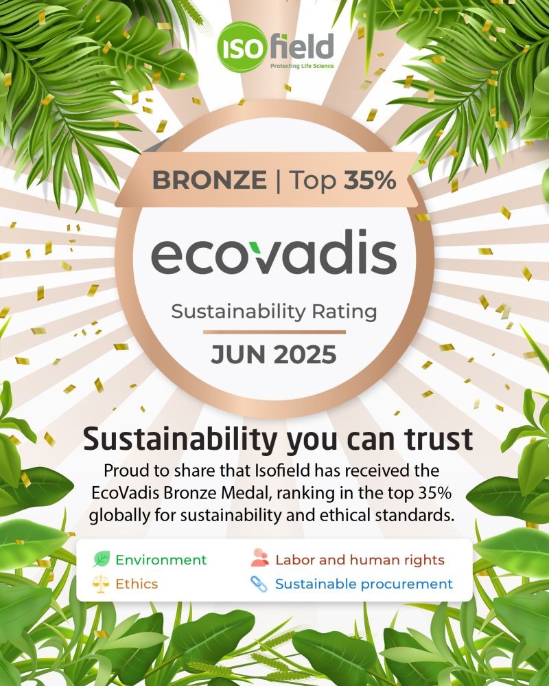 Isofield: sertifikacija food safety i bronzana medalja EcoVadis