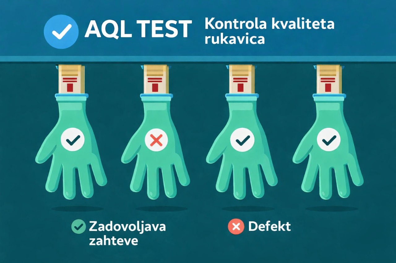 Šta je AQL kod rukavica za čiste sobe - GMP i ISO 4–5 objašnjenje