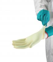 Перчатки стерильные защитные (cтойкие к порезам) BioClean za čiste sobe IBC Nanotex