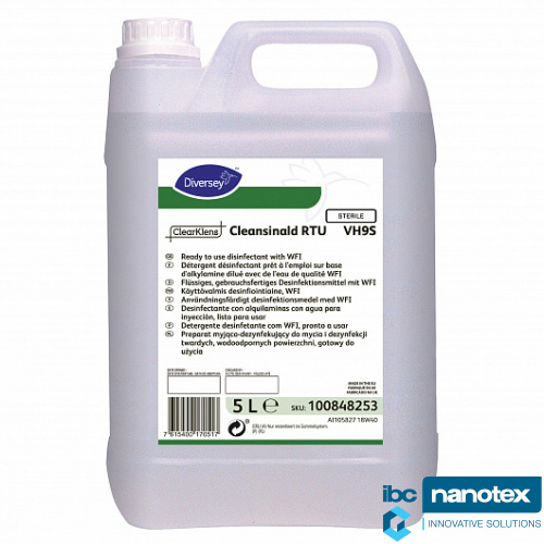 Sterilni CleanSinald RTU 5 Lit za čiste sobe i sterilnu proizvodnju IBC Nanotex