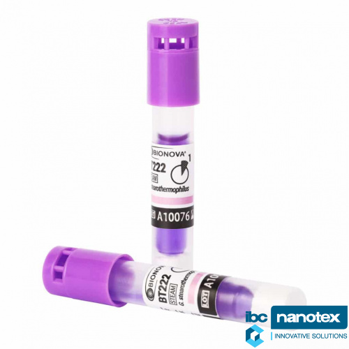 BT222 Biološki indikator – 1 sat Autoklaviranje (parna sterilizacija) Bionova Terragene