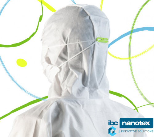  Sterilna maska za lice na gumicu Exa 230  za čiste sobe IBC Nanotex