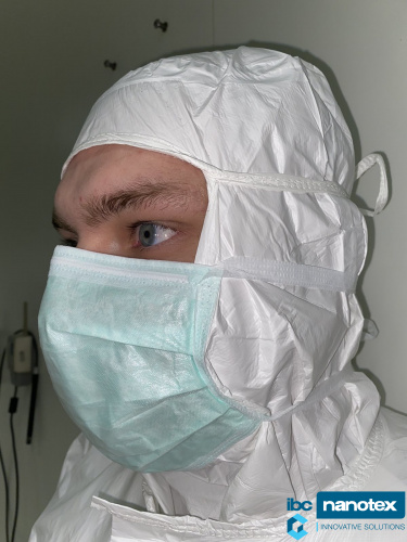  Jednokratni komplet odece sterilni TOP Pharma KIT CleanGuard za čiste sobe IBC NANOTEX