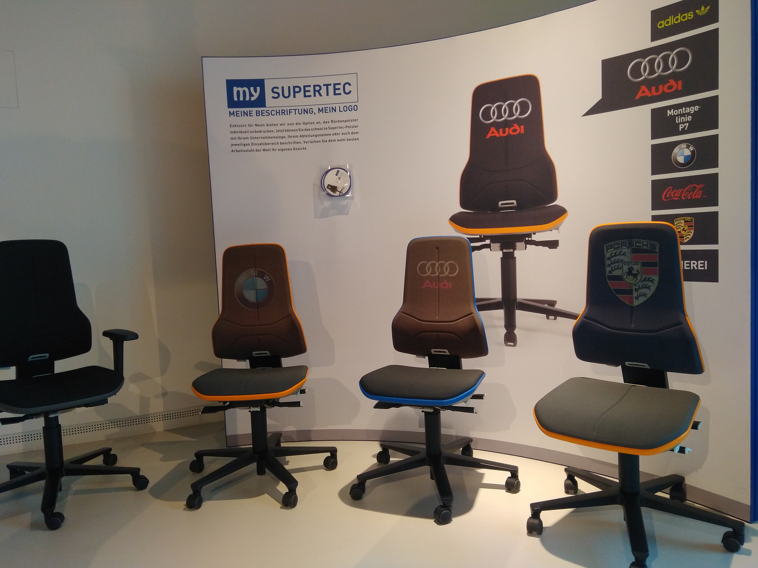 Визит специалистов IBC Nanotex на завод по производству стульев BIMOS, Германия