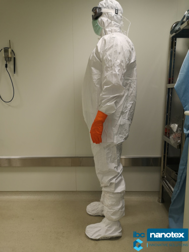  Jednokratni komplet odece sterilni TOP Pharma KIT CleanGuard za čiste sobe IBC NANOTEX