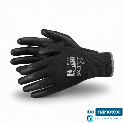 Zaštitne pletene rukavice sa poliuretanskim premazom TM03 Npro Ntouch