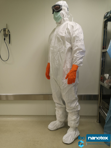  Jednokratni komplet odece sterilni TOP Pharma KIT CleanGuard za čiste sobe IBC NANOTEX