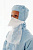 Sterilna maska sa lastišem i velom BDBS-G BioClean  za čiste sobe IBC Nanotex