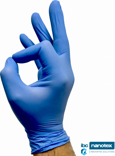  Jednokratne nitril rukavice u dispenzeru 240 mm NTouch TN24  для чистых помещений IBC Nanotex