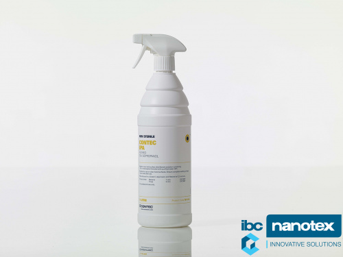 Sredstvo za dezinfekciju na bazi izopropanola alkohola 70% Contec FBT170I  za čiste sobe i sterilnu proizvodnju IBC Nanotex