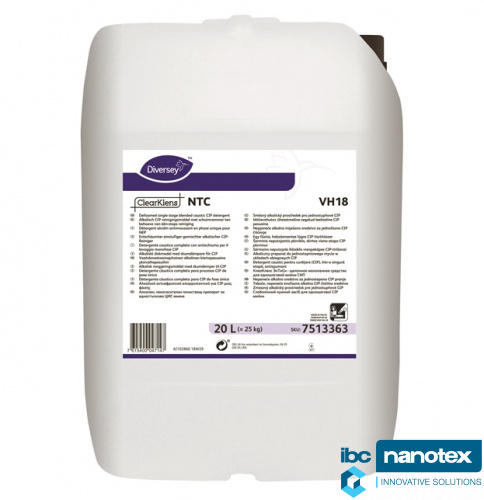 Koncentrovano sredstvo za čišćenje ClearKlens NTC 20L za čiste sobe i sterilnu proizvodnju IBC Nanotex