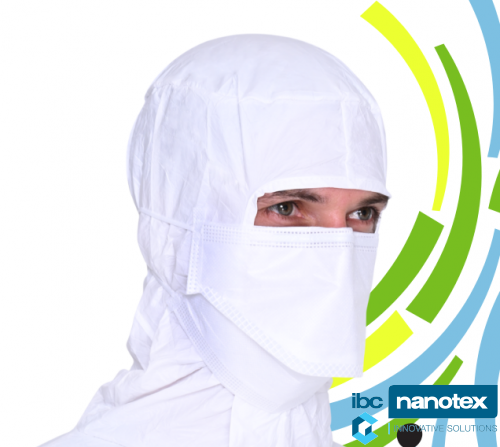 Isofield Exa+ 250 – sterilna maska za čiste sobe  za čiste sobe IBC Nanotex