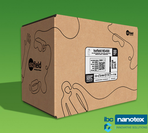 Rukavice za ciste sobe nitrilne 400 mm NS400 ISOfield za čiste sobe  IBC Nanotex