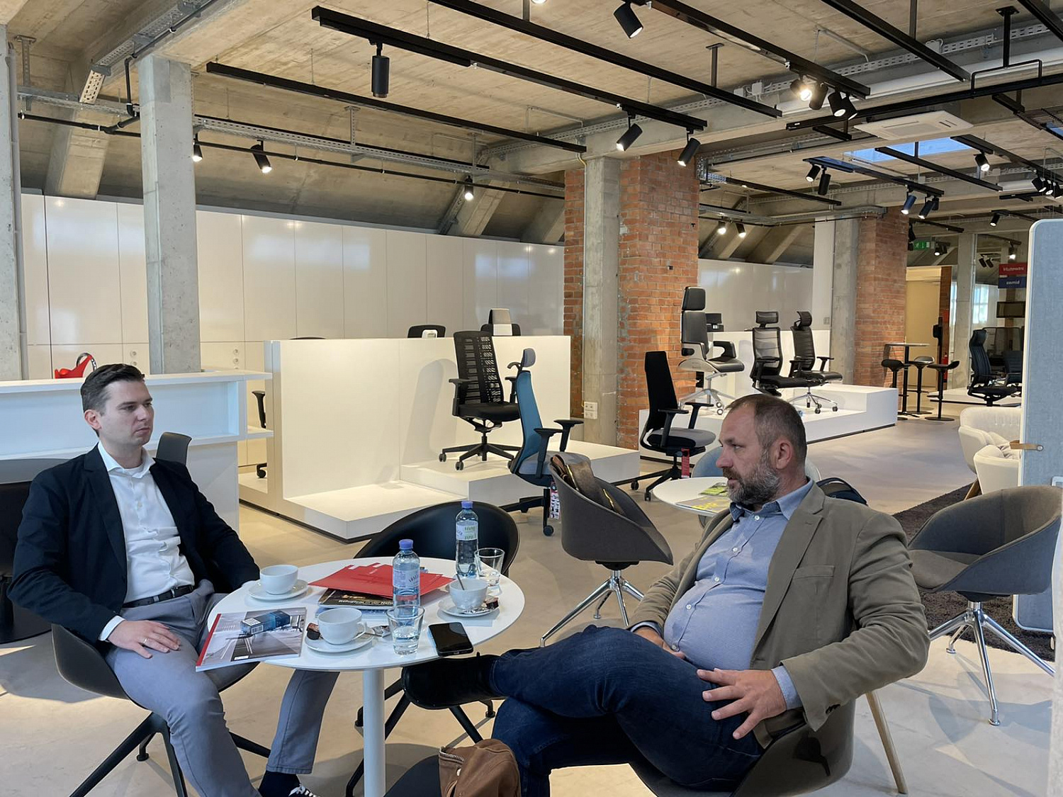 Посетили офис компании Interstuhl в Вене