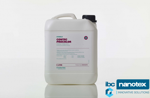 Sterilno sredstvo za dezinfekciju na bazi hlora Contec ProChlor SBC502PC  za čiste sobe i sterilnu proizvodnju IBC Nanotex