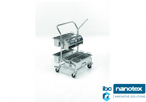  Kolica za ciscenje od poliranog inox-a UNO 211