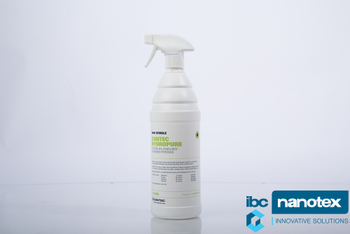 Sterilno sredstvo za dezinfekciju na bazi Hidrogen Peroksida 6% Contec HydroPure SBT16HPW  za čiste sobe i sterilnu proizvodnju IBC Nanotex