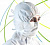 Maska sa trakama za vezivanje Isofield Zetta 230  za čiste sobe IBC Nanotex